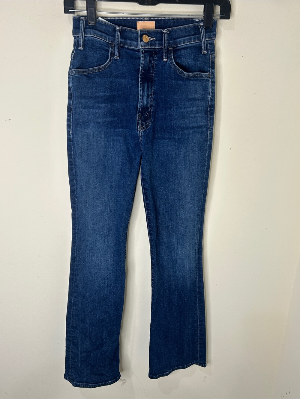 MOTHER The Hustler Ankle Fray Howdy Wash Size 25 - Picture 4 of 16